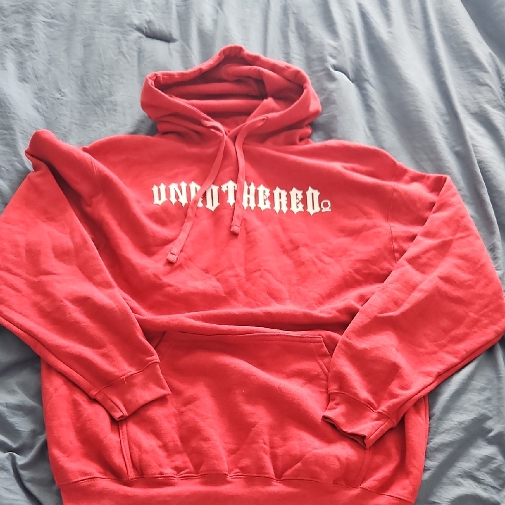 Red Hoodie by The Drive Clothing